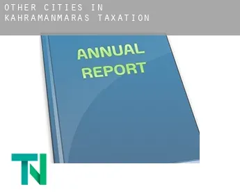 Other cities in Kahramanmaras  taxation