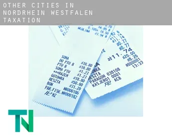 Other cities in Nordrhein-Westfalen  taxation