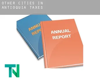 Other cities in Antioquia  taxes