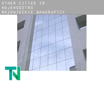 Other cities in Wojewodztwo Mazowieckie  bankruptcy