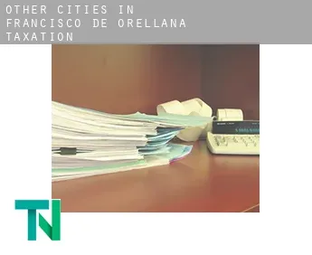 Other cities in Francisco de Orellana  taxation