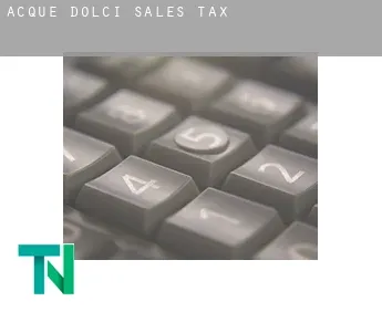 Acquedolci  sales tax