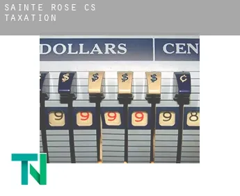 Sainte-Rose (census area)  taxation