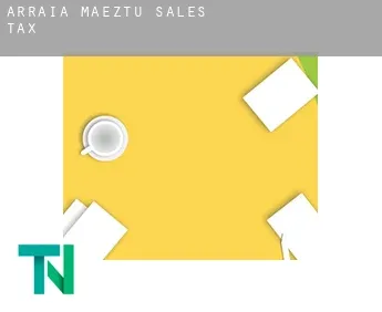 Arraia-Maeztu  sales tax