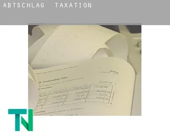 Abtschlag  taxation