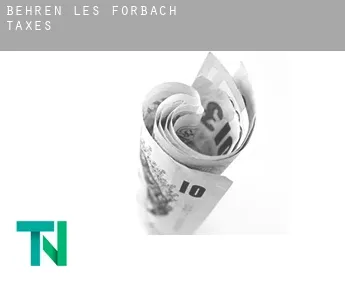 Behren-lès-Forbach  taxes