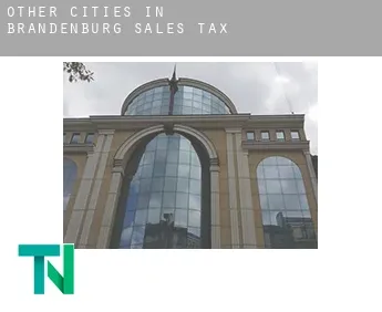 Other cities in Brandenburg  sales tax