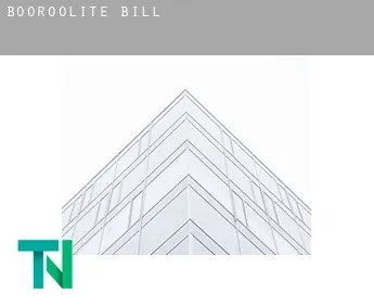 Booroolite  bill