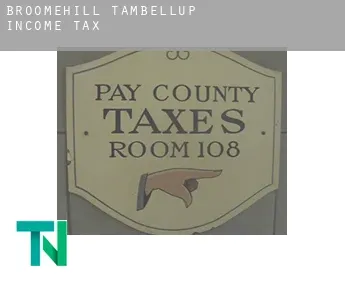 Broomehill-Tambellup  income tax