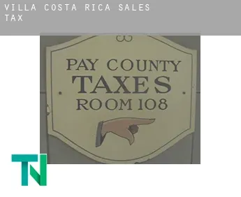 Villa de Costa Rica  sales tax