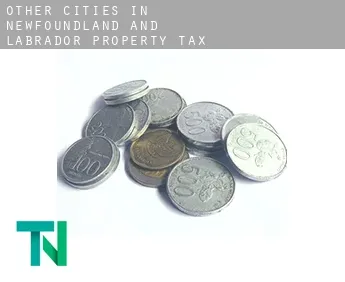 Other cities in Newfoundland and Labrador  property tax