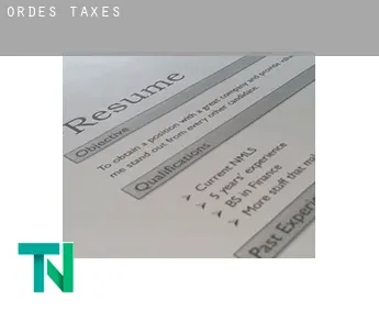 Ordes  taxes