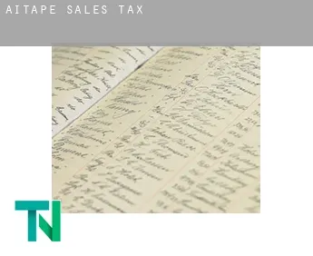 Aitape  sales tax