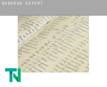 Badarán  report