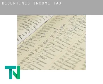 Désertines  income tax