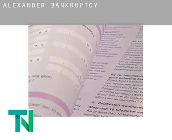 Alexander  bankruptcy