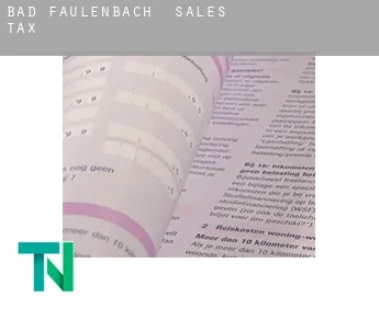Bad Faulenbach  sales tax