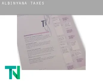Albinyana  taxes
