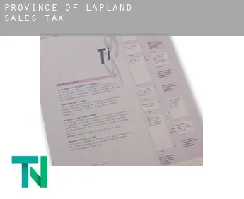 Province of Lapland  sales tax