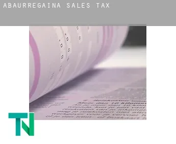 Abaurregaina / Abaurrea Alta  sales tax