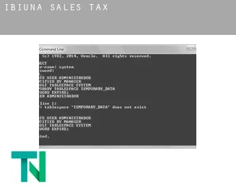 Ibiúna  sales tax