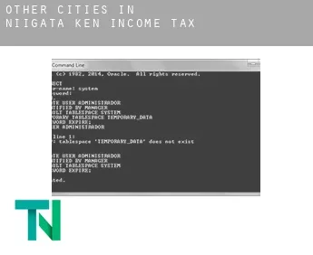 Other cities in Niigata-ken  income tax