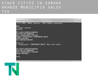 Other cities in Sabana Grande Municipio  sales tax