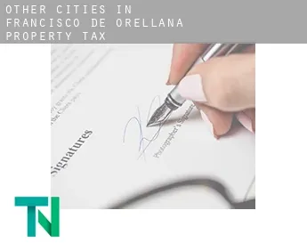 Other cities in Francisco de Orellana  property tax